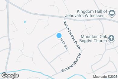 Map image of the property - 1673 Moss Dr SW