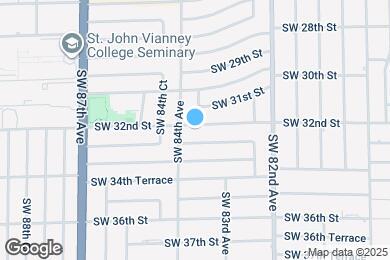 Map image of the property - 8350 SW 32nd St