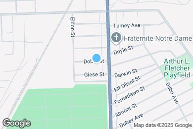 Map image of the property - This beautifully updated 3-bedroom, 1-bath single-family home is ready for move-in!