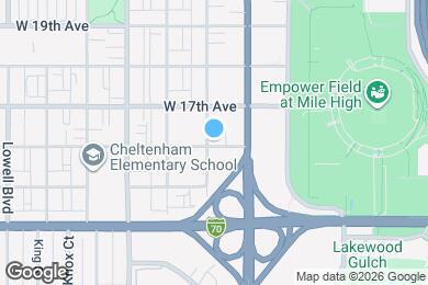 Map image of the property - 3081 W 16th Ave