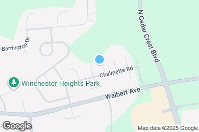 Map image of the property - 1718 Redwood Ct