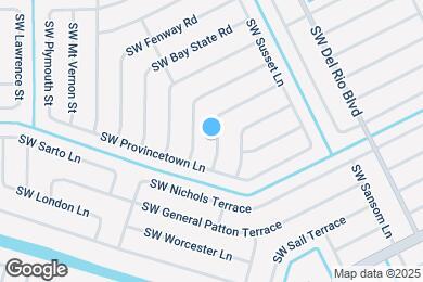 Map image of the property - 957 SW Harvard Rd