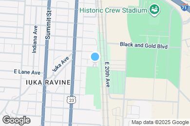 Map image of the property - 474 E Norwich Ave