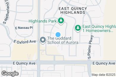 Map image of the property - 21956 E Oberlin Pl