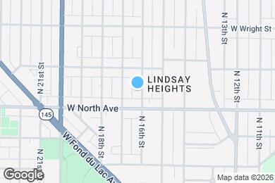 Map image of the property - 2335 N 16th St