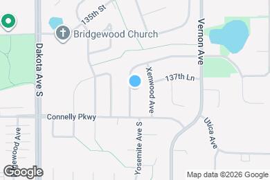 Map image of the property - 13743 Yosemite Ave S
