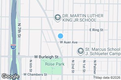 Map image of the property - 3207 N 3rd St