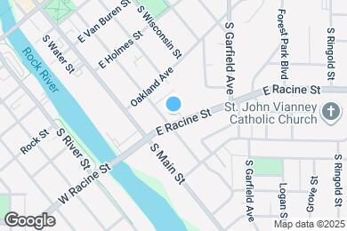 Map image of the property - 439 S Parker Dr