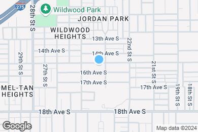 Map image of the property - Wildwood Apartments