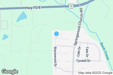 Map image of the property - 224 Brycewood Dr