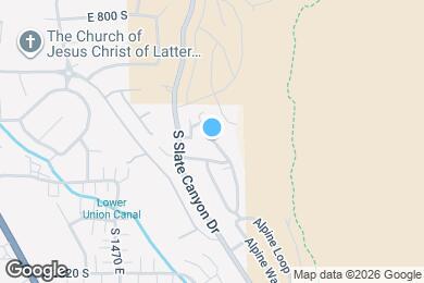 Map image of the property - 1052 Canyon Meadow Dr