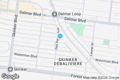 Map image of the property - 5943 Kingsbury Ave