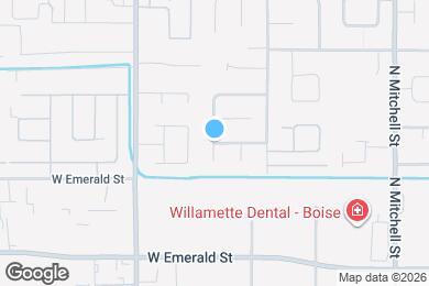Map image of the property - 11423 W Mesquite St