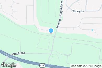 Map image of the property - 166 Verona Dr NW