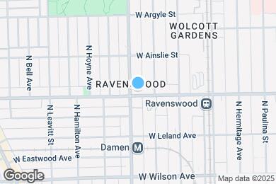 Map image of the property - 1964 W Lawrence Ave