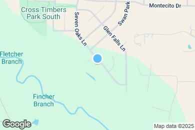 Map image of the property - 9000 Seven Oaks Ln