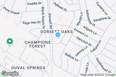 Map image of the property - 4501 Dorsett Oaks Cir