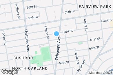 Map image of the property - 6211 Telegraph Ave, #23