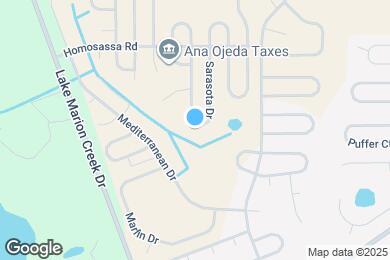 Map image of the property - 1435 Sarasota Dr