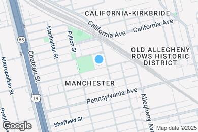 Map image of the property - 1216 N Franklin St