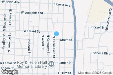 Map image of the property - 704 N Tennessee St