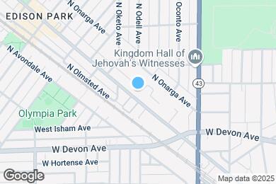 Map image of the property - 6523 N Northwest Hwy