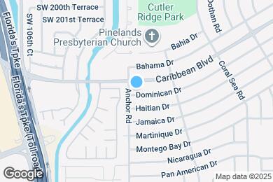 Map image of the property - 10241 Dominican Dr