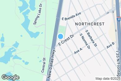 Map image of the property - 112 E Crest Dr