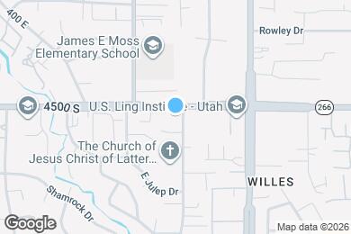 Map image of the property - 562 E 4500 S