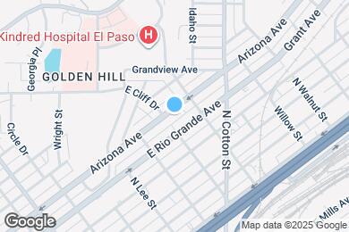 Map image of the property - 1806 Arizona Ave
