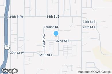 Map image of the property - Roosevelt West Apartments