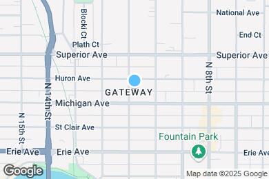 Map image of the property - 1317 N 11th St
