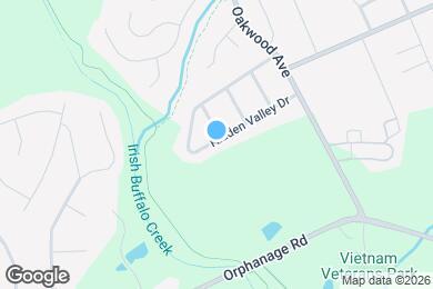 Map image of the property - 1367 Hidden Valley Dr