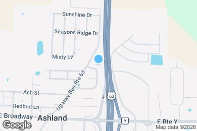 Map image of the property - 406 Morgan Dr