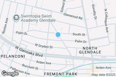 Map image of the property - 601 Palm Dr