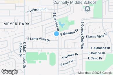 Map image of the property - 2520 S Los Feliz Dr