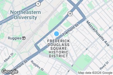 Map image of the property - 985 Tremont St