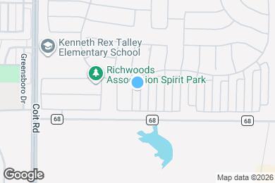 Map image of the property - 5724 Mattlethorn Dr