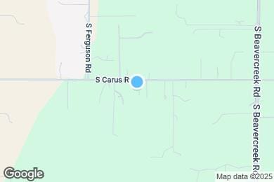 Map image of the property - 16670 S Carus Rd