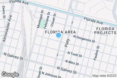 Map image of the property - 3155 N Rocheblave St