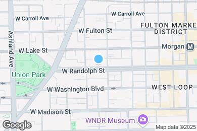 Map image of the property - 1318 W Randolph St