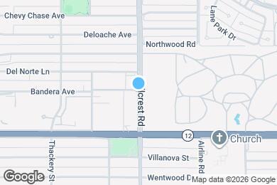 Map image of the property - 14922 Hillcrest Avenue