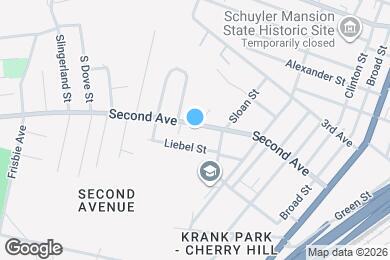 Map image of the property - 114 Second Ave