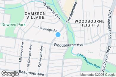 Map image of the property - 5411 The Alameda