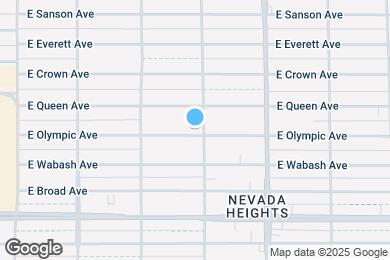 Map image of the property - 727 E Olympic Ave