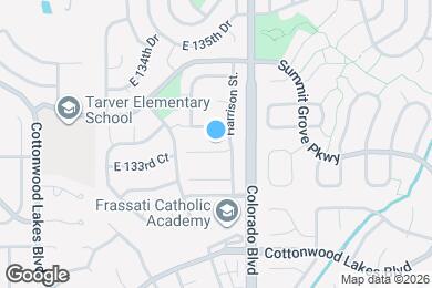 Map image of the property - 3897 E 133rd Ct
