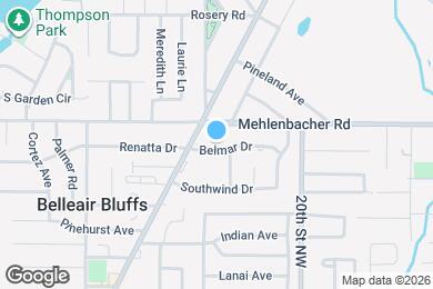 Map image of the property - 2323 Belmar Dr