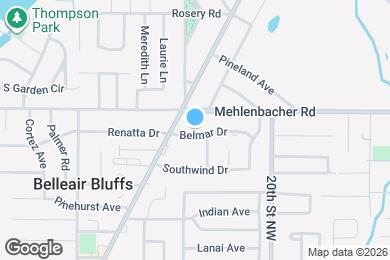 Map image of the property - 2325 Belmar Dr