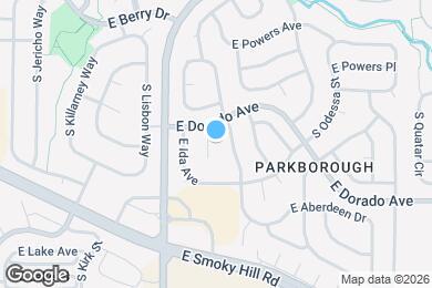 Map image of the property - 5842 S Malaya Ct