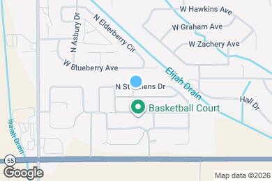 Map image of the property - 11693 W Trinity Ave